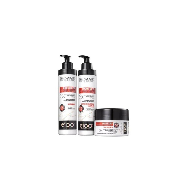 Color Life Hair Booster 3x Kit 3 Produits - Eico Beautecombeleza.com Color Life Hair Booster 3x Kit 3 Produits - Eico Beautecombeleza.com