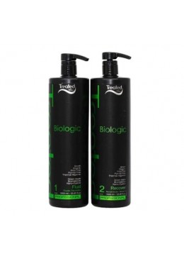 Brazilian Blowout Progressive Biologic Organic Smooth Kit 2x1L - Treated Hair Beautecombeleza.com