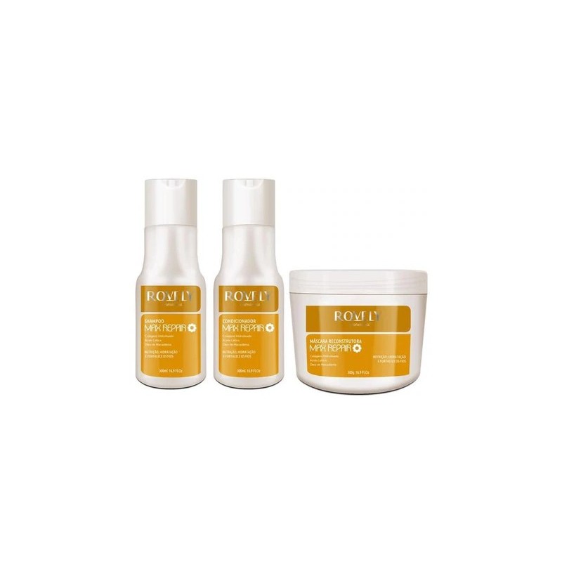Max Repair Home Care Kit 3x 300ml - Rovely Beautecombeleza.com Max Repair Home Care Kit 3x 300ml - Rovely Beautecombeleza.com