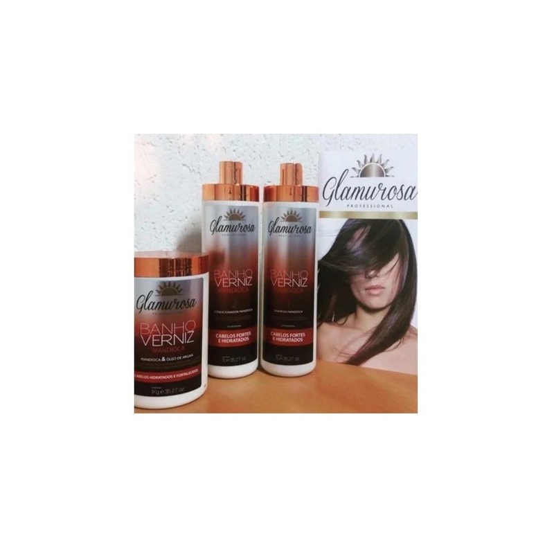Cassava Varnish Bath Kit 3x1L - Glamurosa Cosmetics Beautecombeleza.com Cassava Varnish Bath Kit 3x1L - Glamurosa Cosmetics Beautecombeleza.com