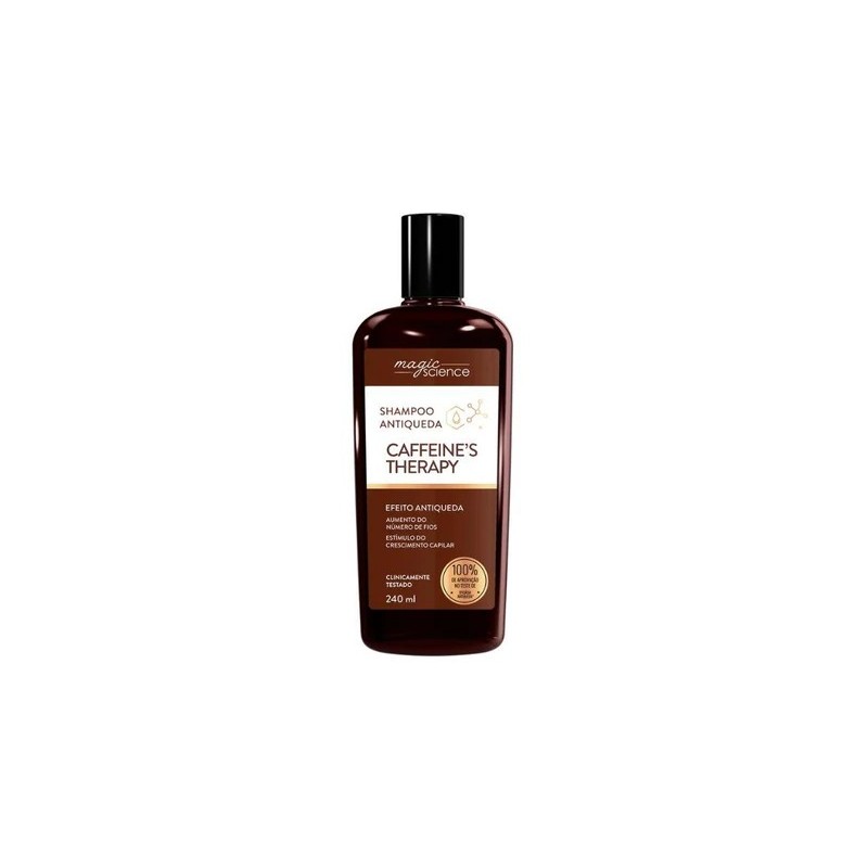 Anti Hair Fall Growing Shampoo Caffeine's Therapy 240ml - Magic Science Beautecombeleza.com
