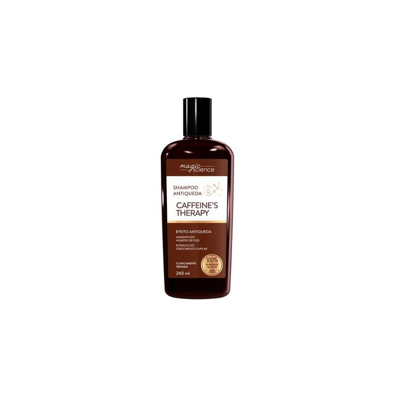 Shampoo Cafeína de Crescimento e Antiqueda Calvice 240ml - Magic Science Beautecombeleza.com