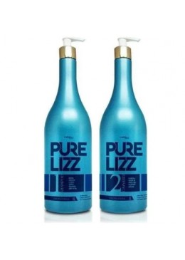 Pure Lizz Lissage Kit 2x1L - CapelliPure Lizz Lissage Sans Formaldéhyde Kit 2x1L - Capelli Beautecombeleza.com