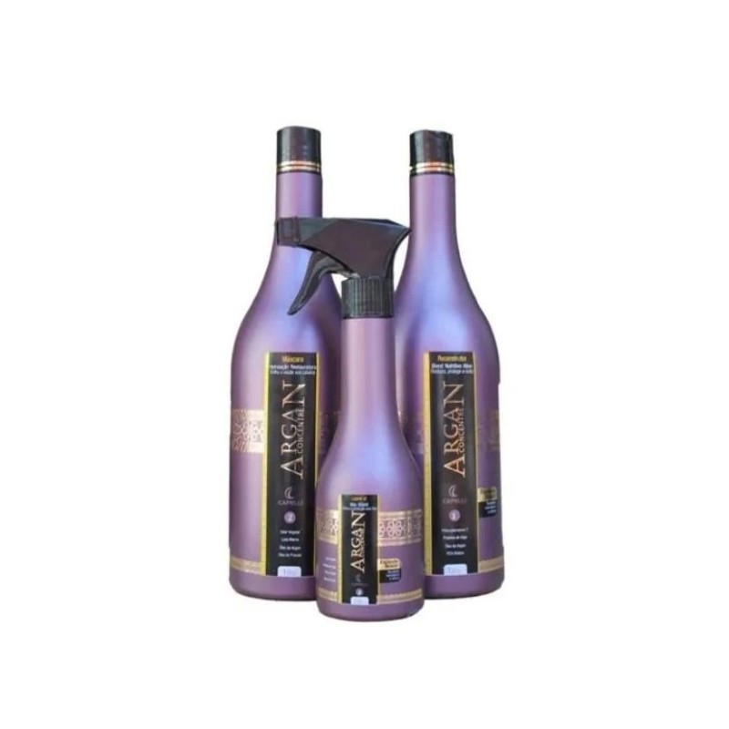 Argan Cautérisation Kit 3 Itens - Capelli Beautecombeleza.com Argan Cautérisation Kit 3 Itens - Capelli Beautecombeleza.com