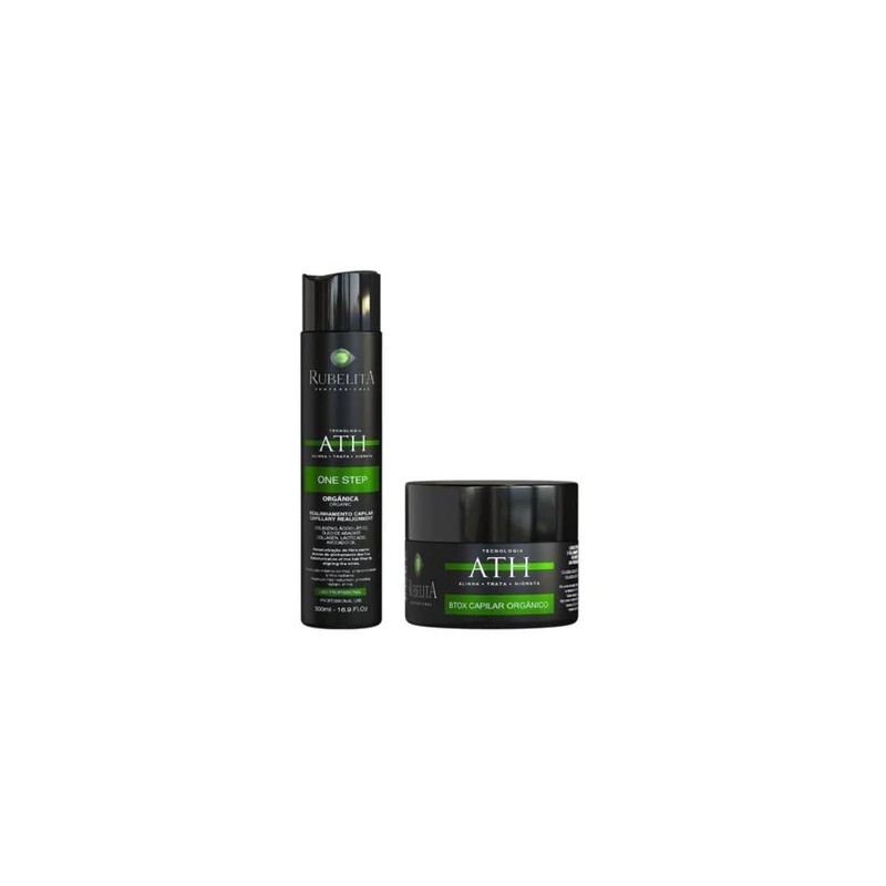 ATH Organic One Step Smooth Hydration Progressive + Botox Kit 2 Itens - Rubelita Beautecombeleza.com ATH Organic One Step Smooth Hydration Progressive + Botox Kit 2 Itens - Rubelita Beautecombeleza.com