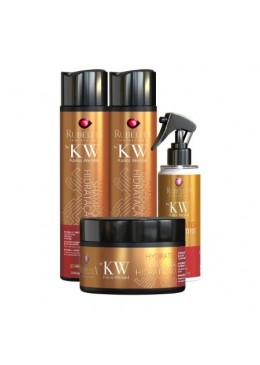 Karlos Wendell Damaged Hair Moisturizing Hydration Treatment 3 Itens - Rubelita Beautecombeleza.com