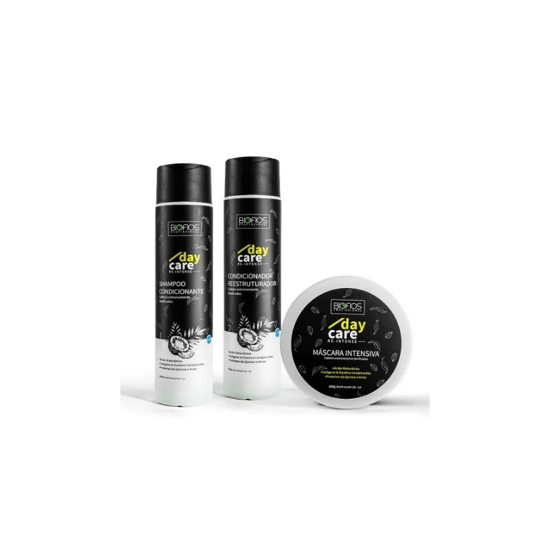 Reconstrução Re-Intense Home Care Kit 3 Produtos - Biofios Profissional Beautecombeleza.com Reconstrução Re-Intense Home Care Kit 3 Produtos - Biofios Profissional Beautecombeleza.com