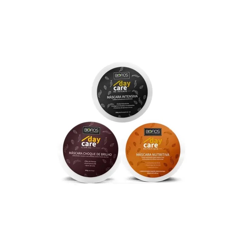 Biofios Profissional Kit Chronogram Capillary Daycare (3 Products) Beautecombeleza.com Biofios Profissional Kit Chronogram Capillary Daycare (3 Products) Beautecombeleza.com