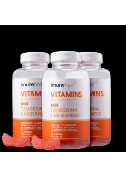 Imunehair Kit Vitamins Bala De Pectina Trio (3 Products)