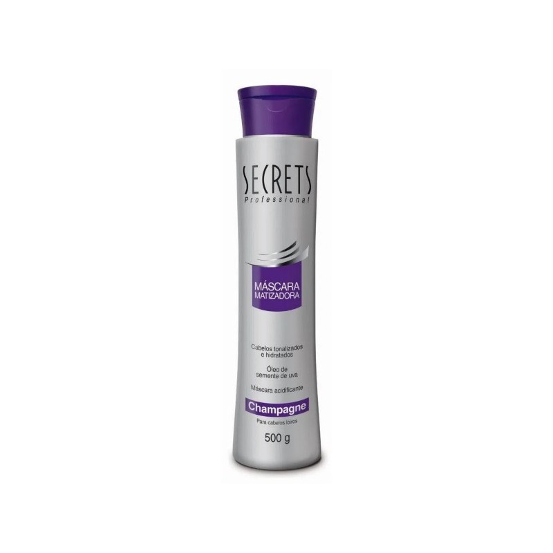 Champagne Grape Seed Oil Blond Hair Neutralizing Tinting Mask 500g - Secrets Beautecombeleza.com Champagne Grape Seed Oil Blond Hair Neutralizing Tinting Mask 500g - Secrets Beautecombeleza.com