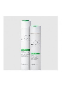 Purifying Vegan Moisturizing Revitalizing Hair Treatment Kit 2 Itens - LOF Professional  Beautecombeleza.com