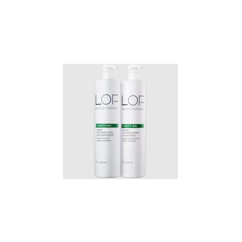 Purifying Vegan Duo Kit 2x1L - LOF Professional Beautecombeleza.com