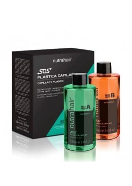 Single Application Hydration Reconstruction SOS Hair Plastic 2x250ml - NutraHair Beautecombeleza.com