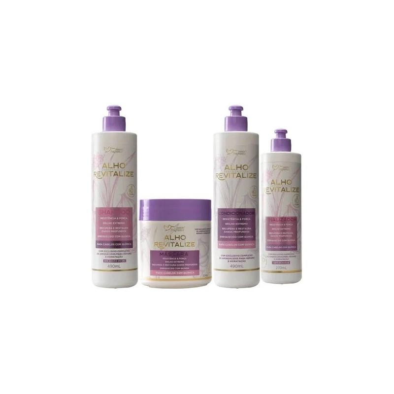 Kit Capilar Alho Desodorizado Revitalize - Suave Fragrance 
 Beautecombeleza.com