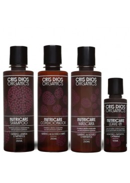 Cris Dios Organics Kit Cris Dios Nutricare (4 Products) Beautecombeleza.com