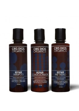 Cris Dios Organics Ritual Repair Trio Kit (3 Produits) Beautecombeleza.com