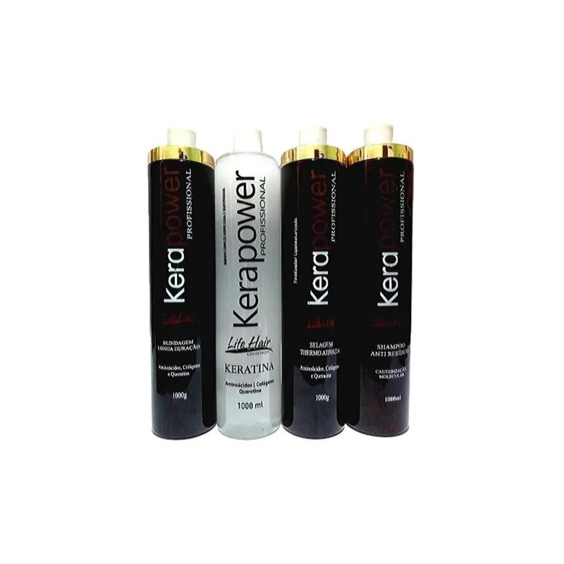 Cautérisation Professional Kera Power Kit 4 - Life Hair Beautecombeleza.com Cautérisation Professional Kera Power Kit 4 - Life Hair Beautecombeleza.com