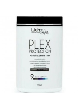 Pó Descolorante Plex Protection 500g - Light Hair Beautecombeleza.com