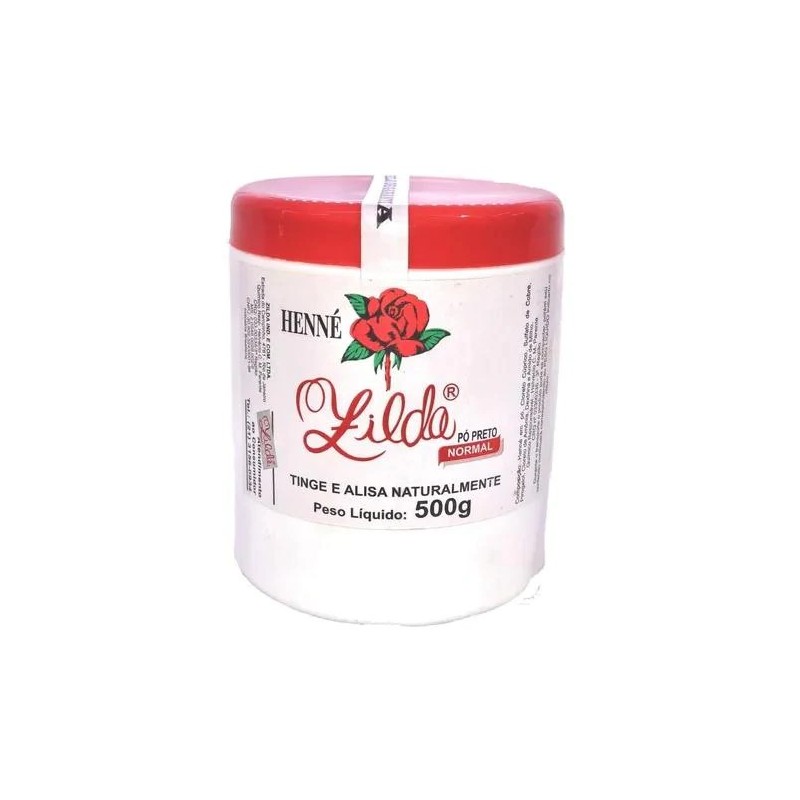 Henné Zilda Powder Normal 500g Original - Zilda Beautecombeleza.com