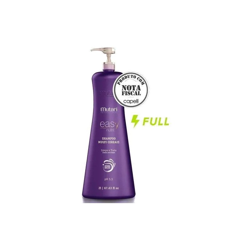 Shampoo Multi Cereal 2L - Mutari
Beautecombeleza.com Shampoo Multi Cereal 2L - Mutari
Beautecombeleza.com