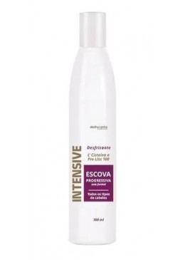 Escova Progressiva Desfrisante Sem Formol Intensive 300ml - Abelha Rainha Beautecombeleza.com