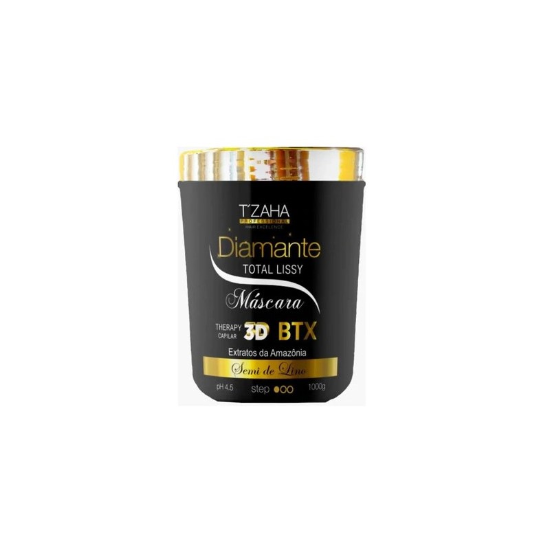 Diamante Total Liss 3D Btox Masque 1Kg - T'Zaha Beautecombeleza.com