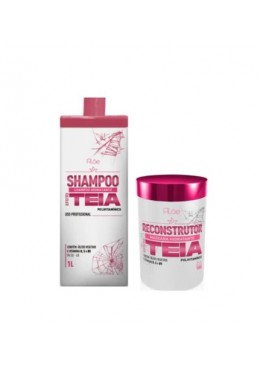 Teia Web Effect Hair Moisturizing Reconstructor Vitamins Treatment Kit 2x1 - Aloe
 Beautecombeleza.com