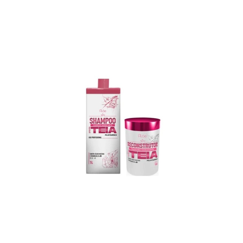 Reconstrutor Efeito Teia Kit 2x1 - Aloe Beautecombeleza.com Reconstrutor Efeito Teia Kit 2x1 - Aloe Beautecombeleza.com