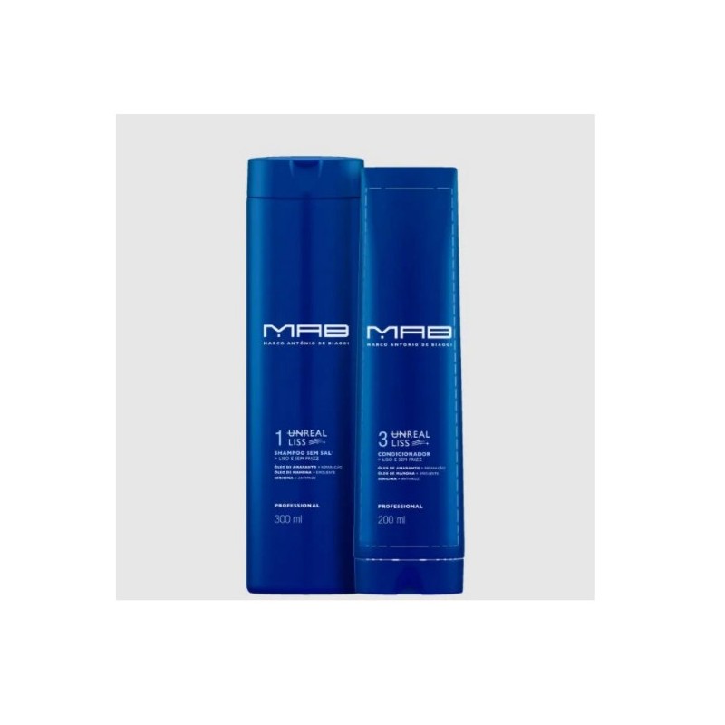 Unreal Liss Smoothness Friz Control Disciplining Treatment Hair Kit 2 Itens - MAB Beautecombeleza.com Unreal Liss Smoothness Friz Control Disciplining Treatment Hair Kit 2 Itens - MAB Beautecombeleza.com