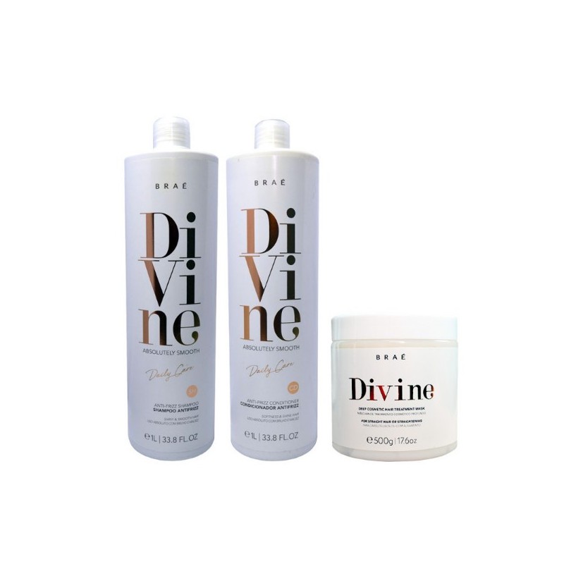 LISSAGE BRÉSILIEN SPÉCIAL BLONDE DIVINE KIT 3 - BRAÉ Beautecombeleza.com