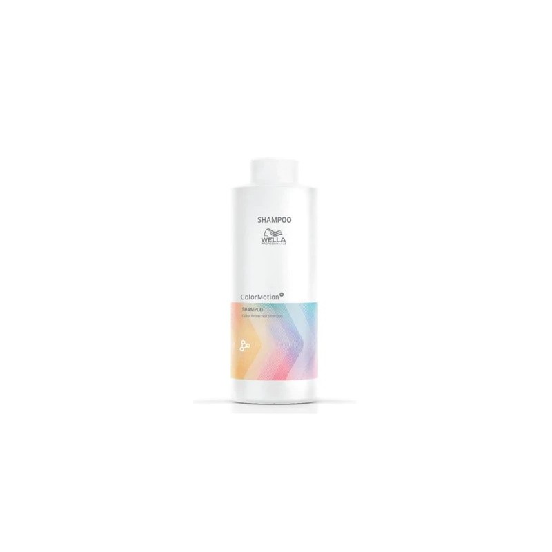 Color Motion Protection Shine Softness Hair Treatment Shampoo 1L - Wella Beautecombeleza.com