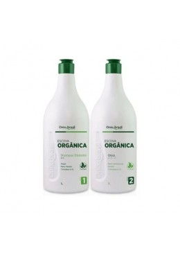 Organic Hair Straightening Argan Keratin K10 Progressive Brush Kit 2x1L - Onixx Beautecombeleza.com