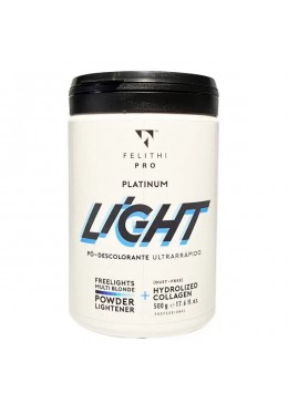 Pó Descolorante Platinum Light 500g - Felithi 
 Beautecombeleza.com