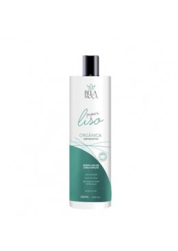 Escova Progressiva Super Liso Orgânica Semi Definitiva Sem Formol 1L - Bela Moça 
 Beautecombeleza.com