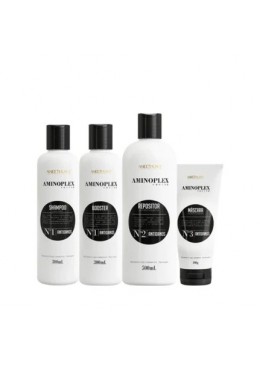 Aminoplex Protection Hair Strength Relieve Treatment Kit 4 Itens - Aneethun Beautecombeleza.com