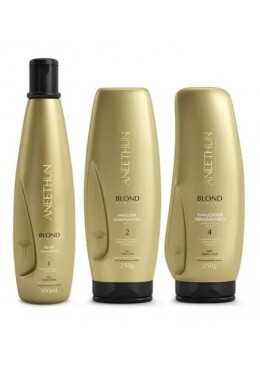 Silver Blond System Antiamarelament Kit 3 Itens - Aneethun 
 Beautecombeleza.com