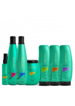 Cachos Bouclés  System Low & No Poo -  Kit 7 Itens - Aneethun Beautecombeleza.com