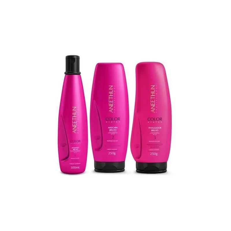 Color Système Couleur Kit 3 Itens - Aneethun Beautecombeleza.com Color Système Couleur Kit 3 Itens - Aneethun Beautecombeleza.com