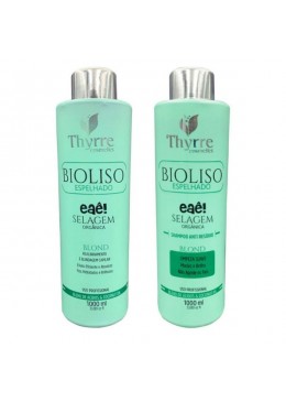 BioLiso Organic Sealing Blond Realignment Smoothing Kit 2x1L - Thyrre Cosmetic Beautecombeleza.com