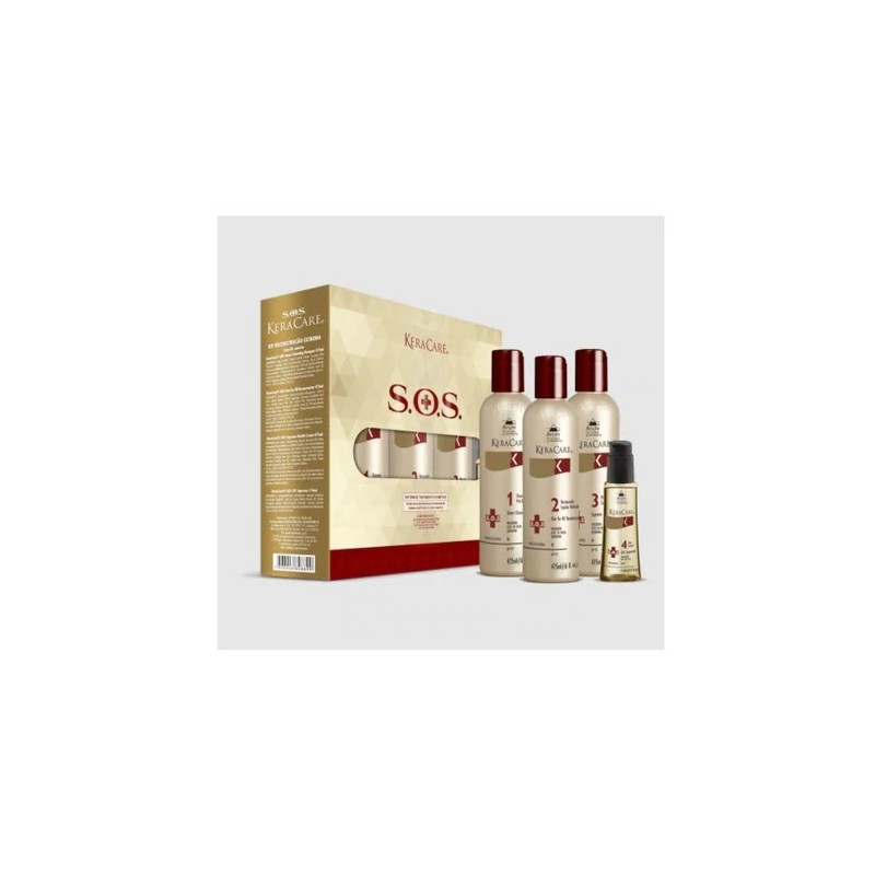 KeraCare SOS Hair Reconstruction  Suprême Kit 4 Itens - Avlon Beautecombeleza.com