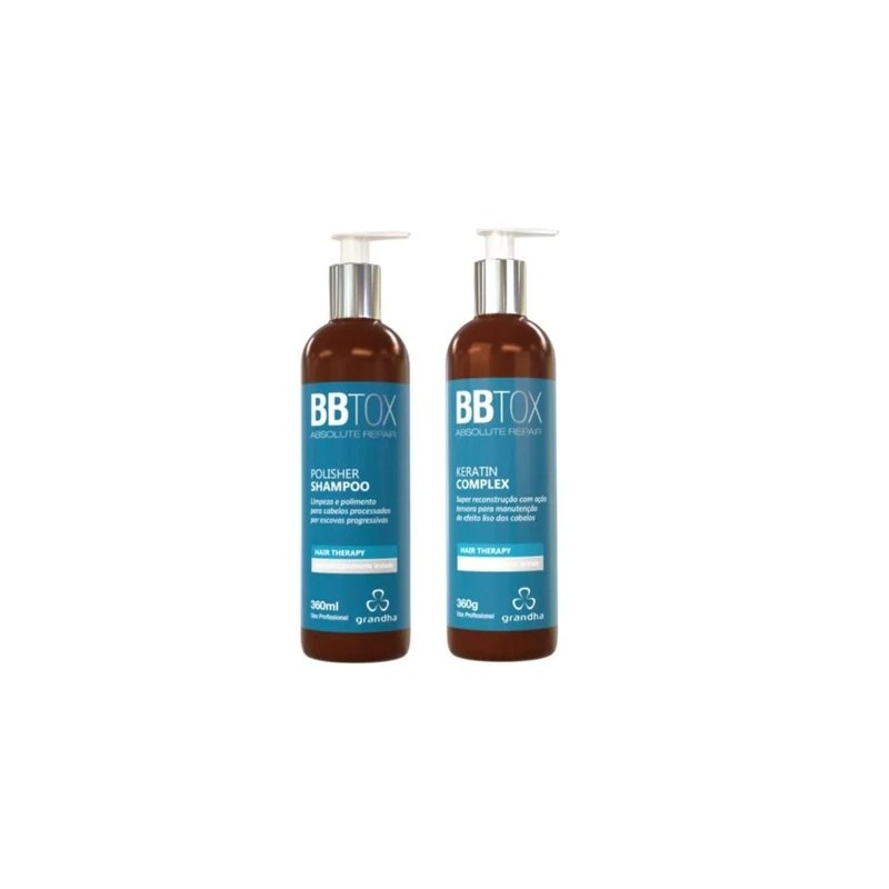 Bbtox Absolute Repair Keratin Complex Kit 2x360g - Grandha Beautecombeleza.com