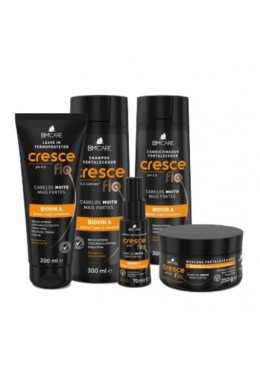 Cresce Fio Force et Croissance Kit 5 Itens - Barrominas Beautecombeleza.com