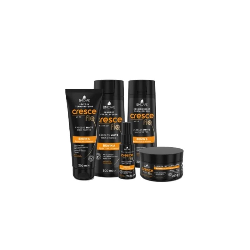 Cresce Fio Força e Crescimento Kit 5 Itens - Barrominas Beautecombeleza.com Cresce Fio Força e Crescimento Kit 5 Itens - Barrominas Beautecombeleza.com