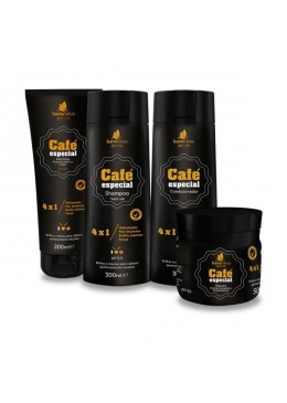 Café Especial Cabelos Quimicamente Tratados Kit 4 - Barrominas 
 Beautecombeleza.com