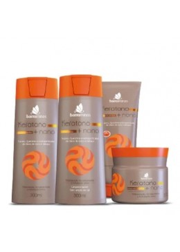 Keratano + Nano Home Care Kit 4 Itens - Barrominas Beautecombeleza.com