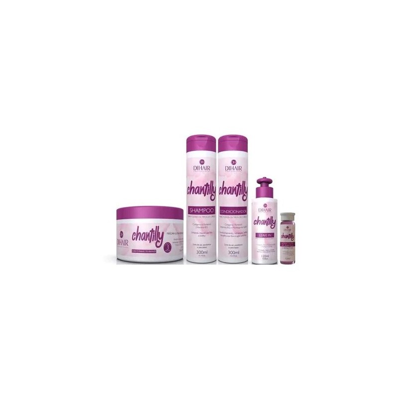 Chantilly Dihair Completeline Sh+ Cond+ Mask+ Amp+ Leave - Dihair Beautecombeleza.com