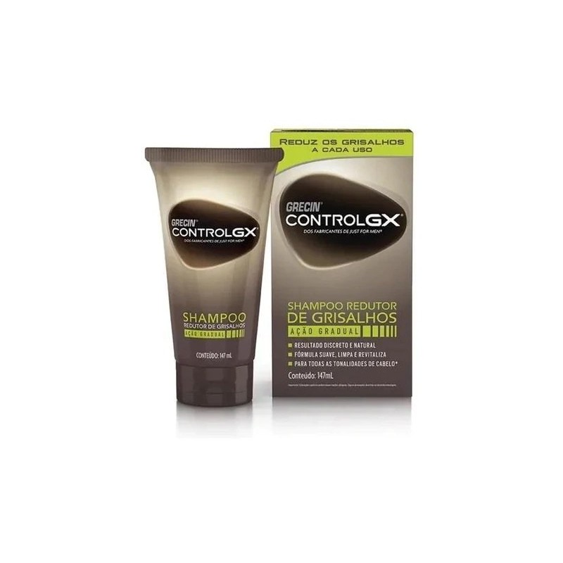 Shampoo Grecin Control Gx Redutor De Grisalhos 147ml - Grecin Beautecombeleza.com Shampoo Grecin Control Gx Redutor De Grisalhos 147ml - Grecin Beautecombeleza.com
