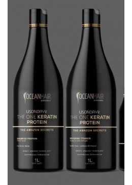 Lisonday The One Keratina Progressive Liss Effect Brazil Amazon - Ocean Hair      Beautecombeleza.com