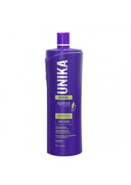 Unika Green Gel Hair Straightening 1L - Agilise Cosméticos Beautecombeleza.com