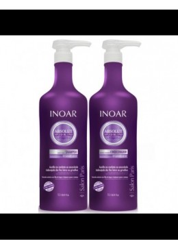 Inoar Absolut Speed Blond Kit 2 Products - Inoar Beautecombeleza.com